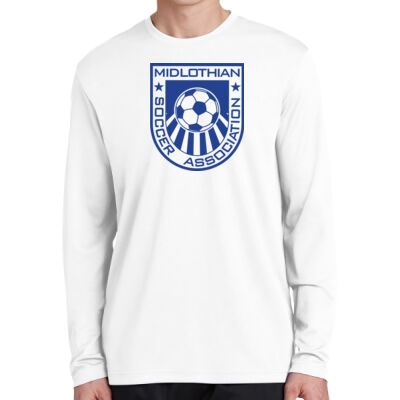 MSA - Unisex Racermesh Poly Long Sleeve T-Shirt Thumbnail