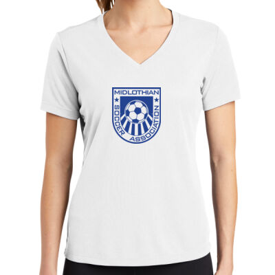 MSA - Ladies Racermesh V-Neck T-Shirt Thumbnail